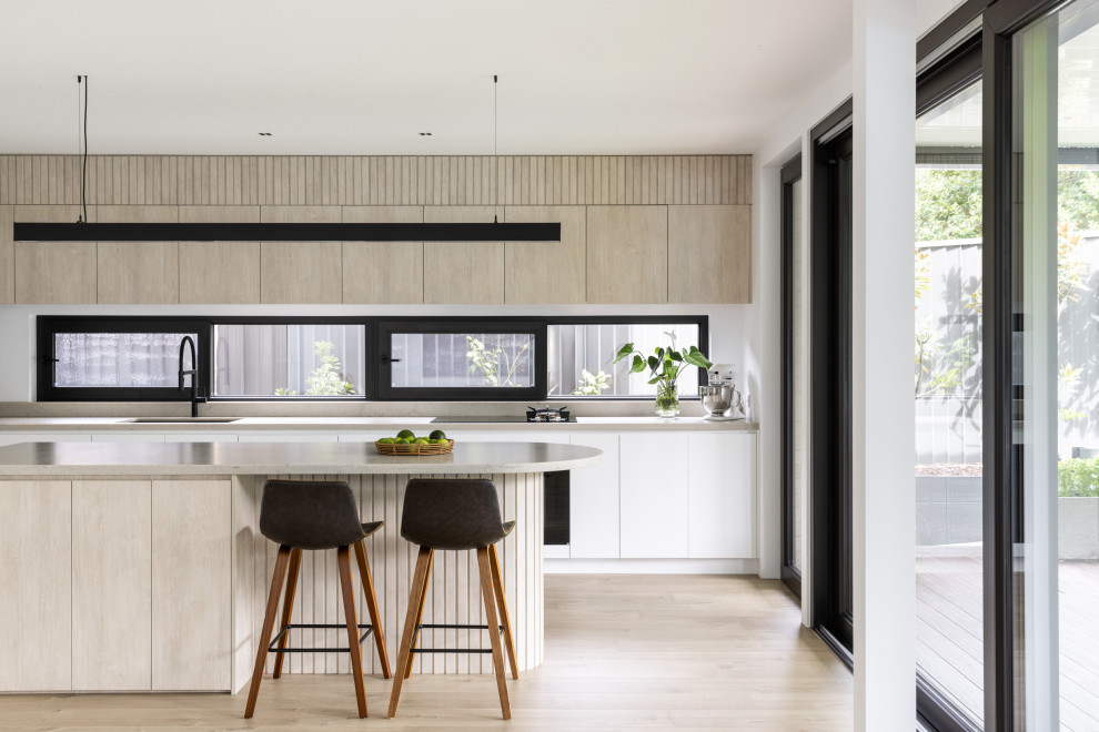 North Curl Curl Contemporary Kitchen Sydney by Peninsula Homes