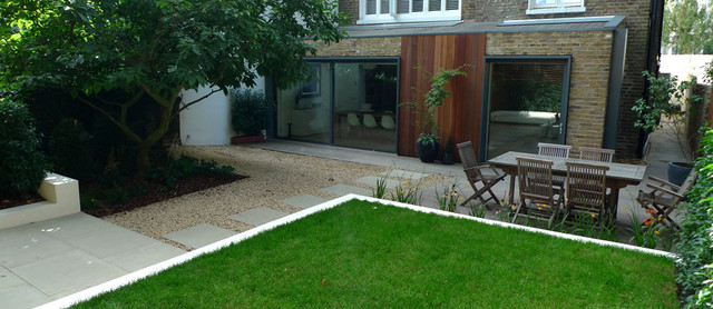Belsize Park Road contemporary-uteplats
