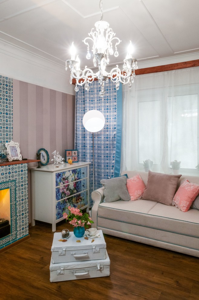 В этом проекте использован виниловый пол Corkstyle http://www.corkstyle.ru/catal