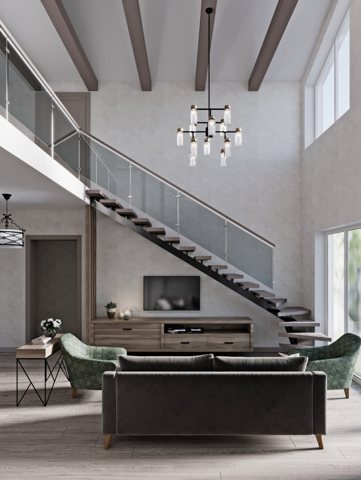 кухня гостиная 46 кв м