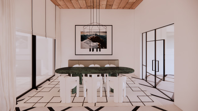 Vivienda Pinto modern-esszimmer