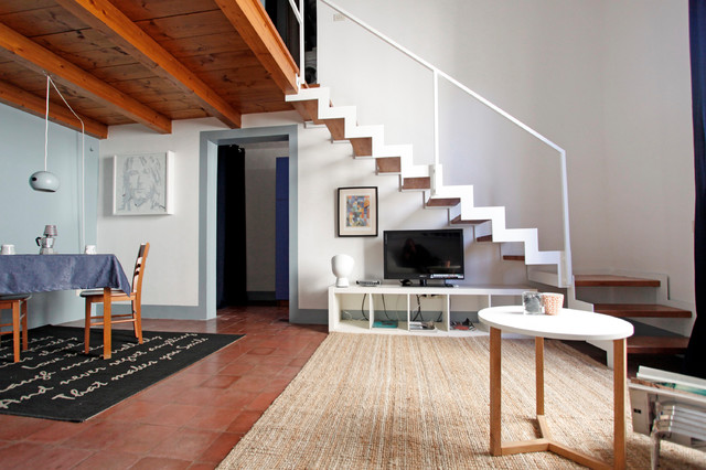 Small Loft mediterraneen-salon