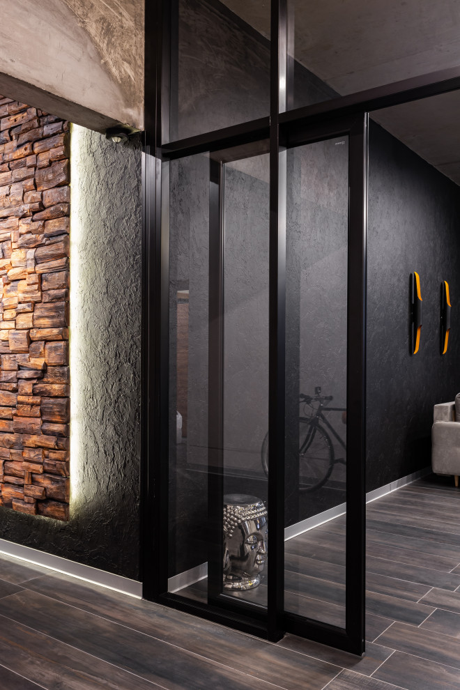 Квартира в черном