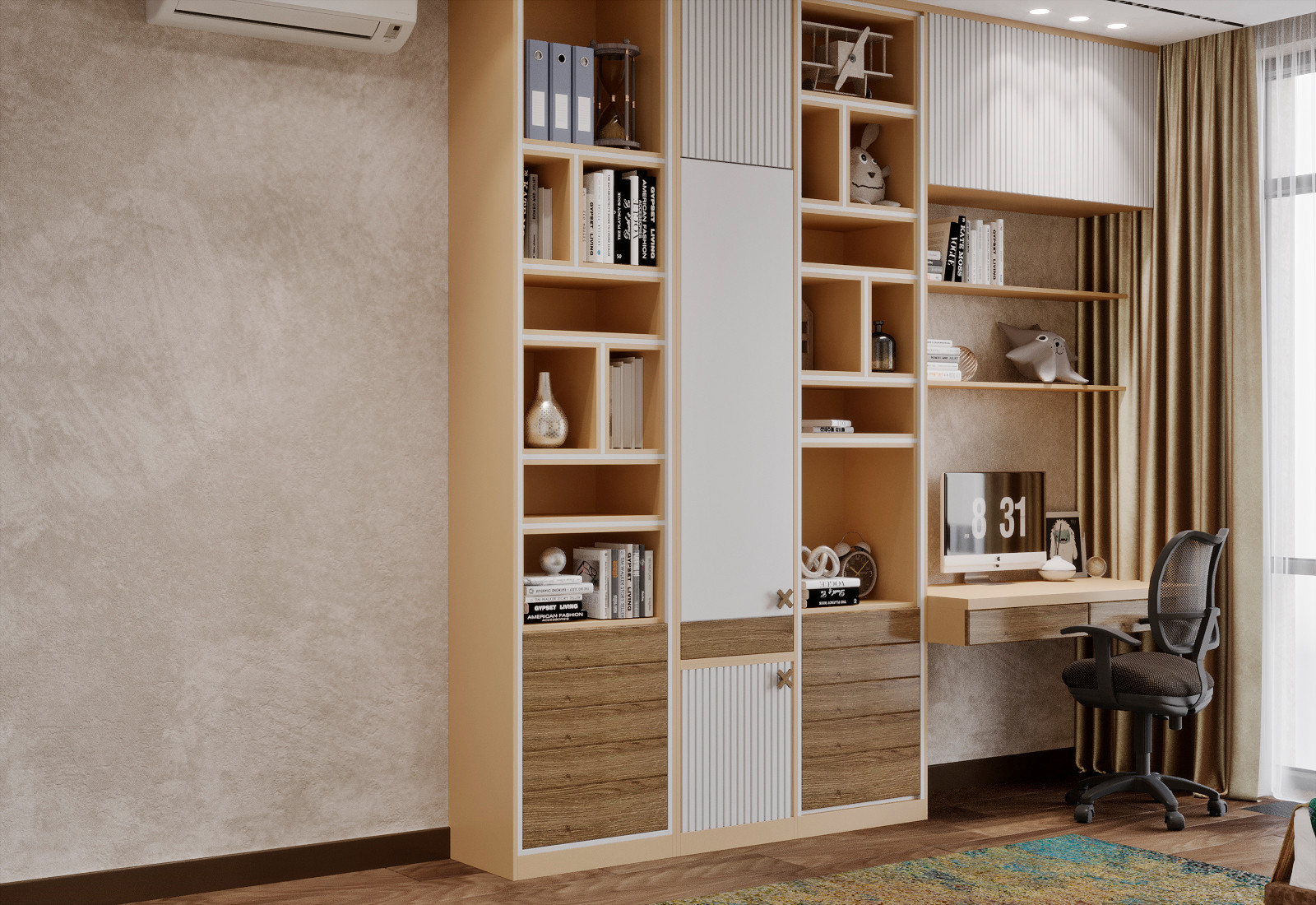 ДИЗАЙН ИНТЕРЬЕРА КВАРТИРЫ Г. МОСКВА, УЛ. НЕЖИНСКАЯ, ДОМ 5К.2, 143 КВ.М