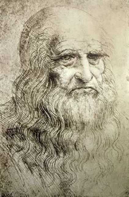 "Self-Portrait c1515" Poster Print by Leonardo Da Vinci ...