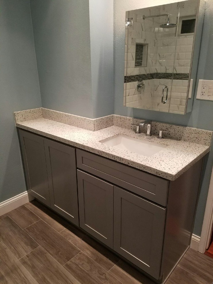Bathroom - transitional bathroom idea in Orange County
