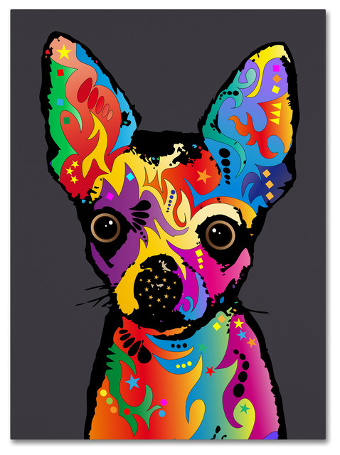 chihuahua canvas art