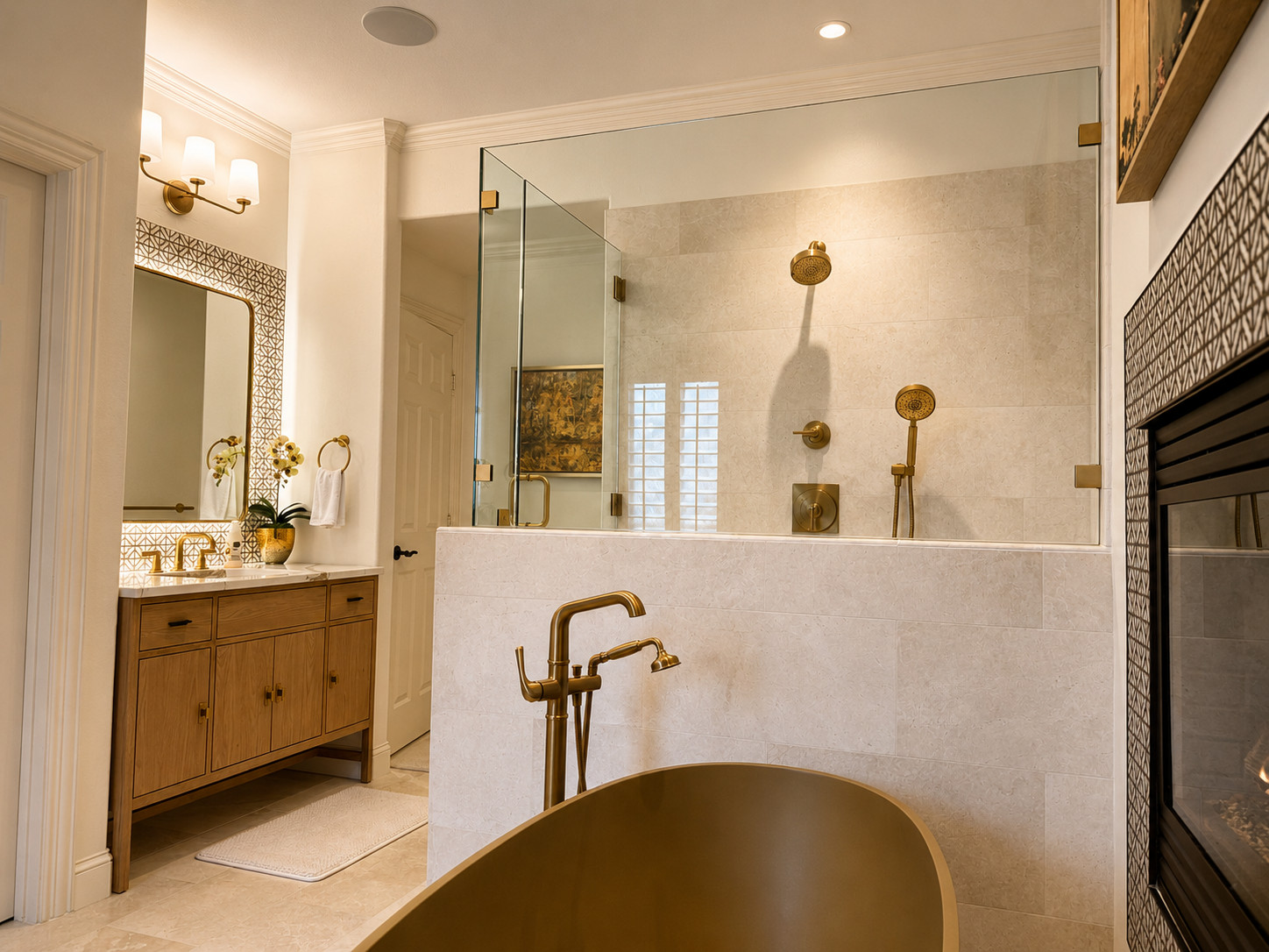 Dallas TX - Master Bathroom Remodeling
