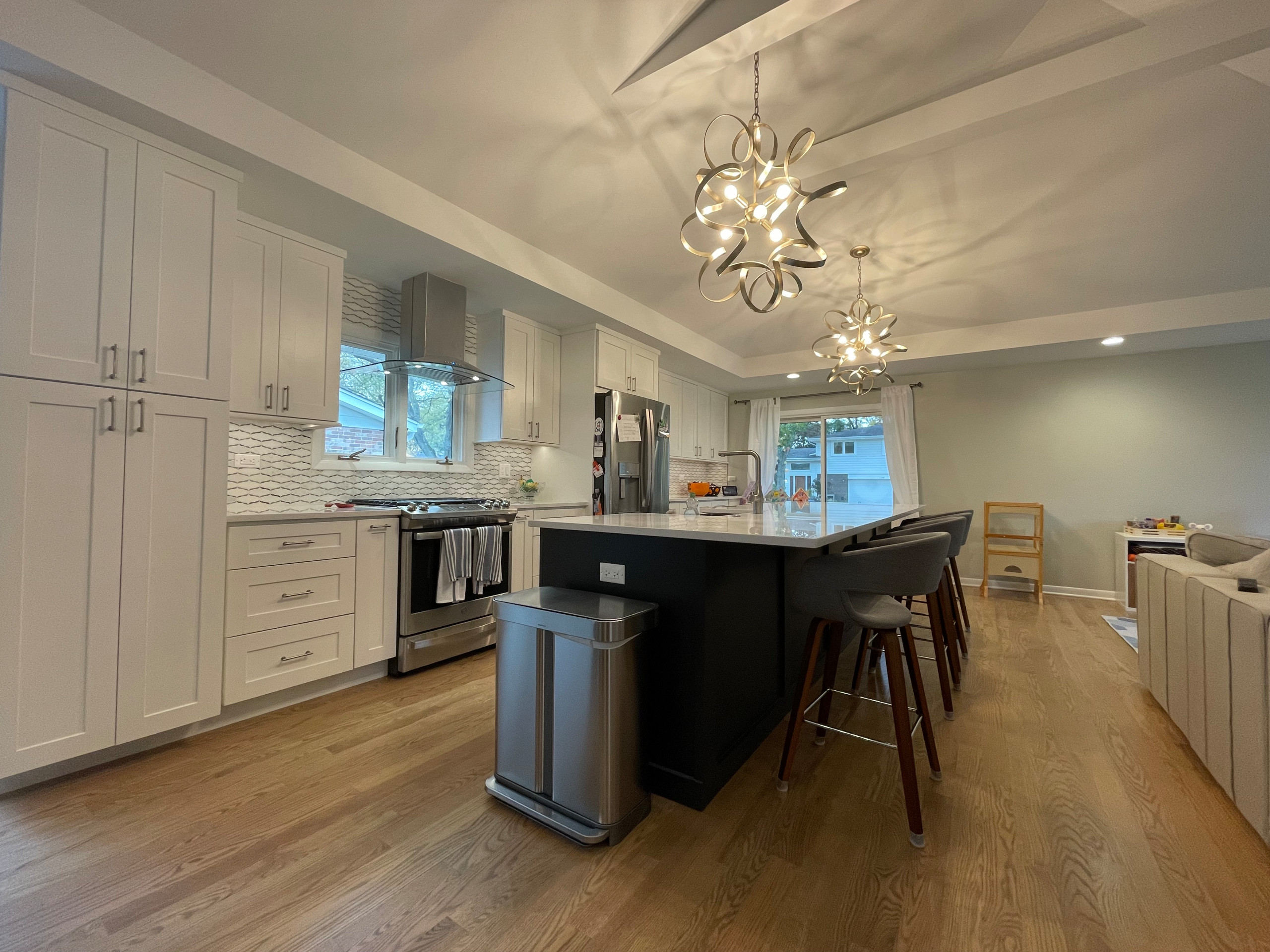 Highland Park Kitchen/Living Room Remodel