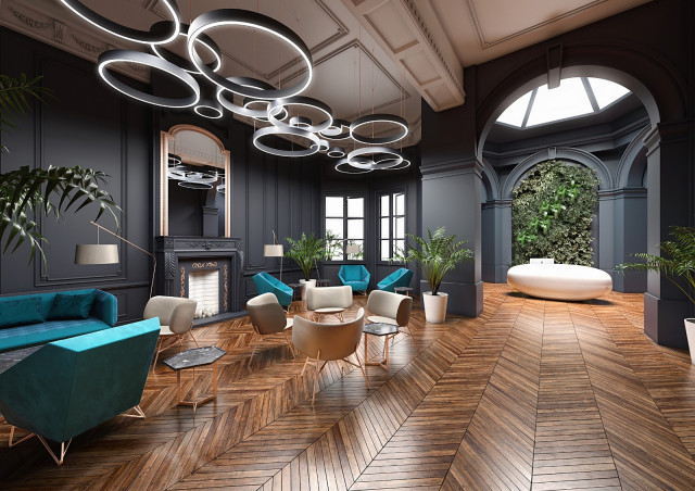 Boutique Hotel dagligstue