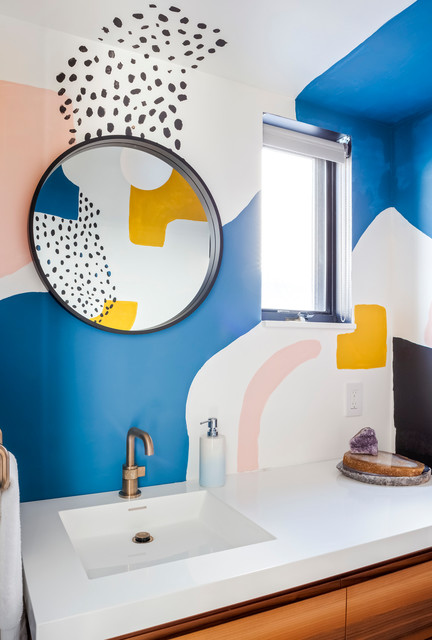 Beach House contemporaneo-stanza-da-bagno