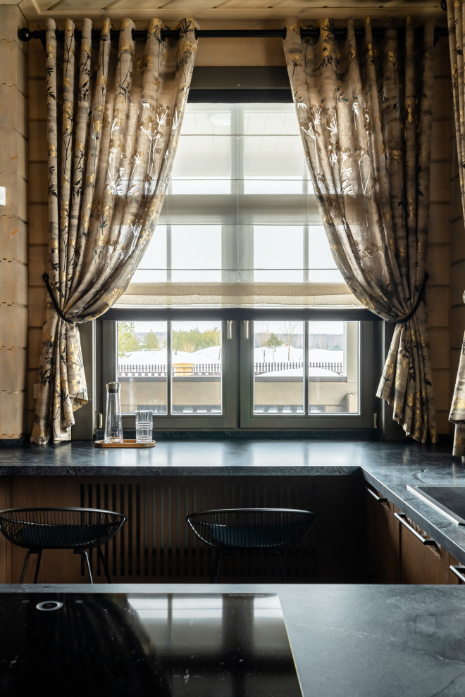 Кухня из массива дуба