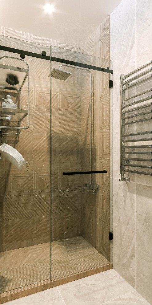 Квартира в современном стиле с теплыми тонами и уютной атмосферой