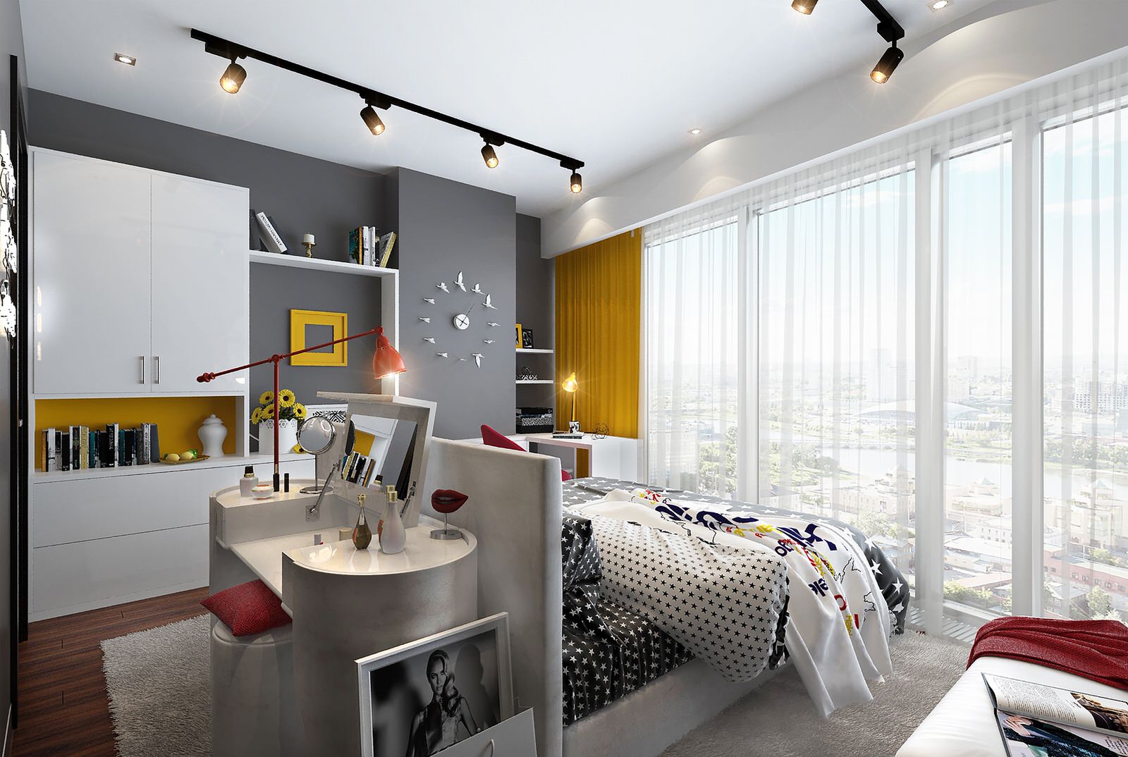 Видовая спальня