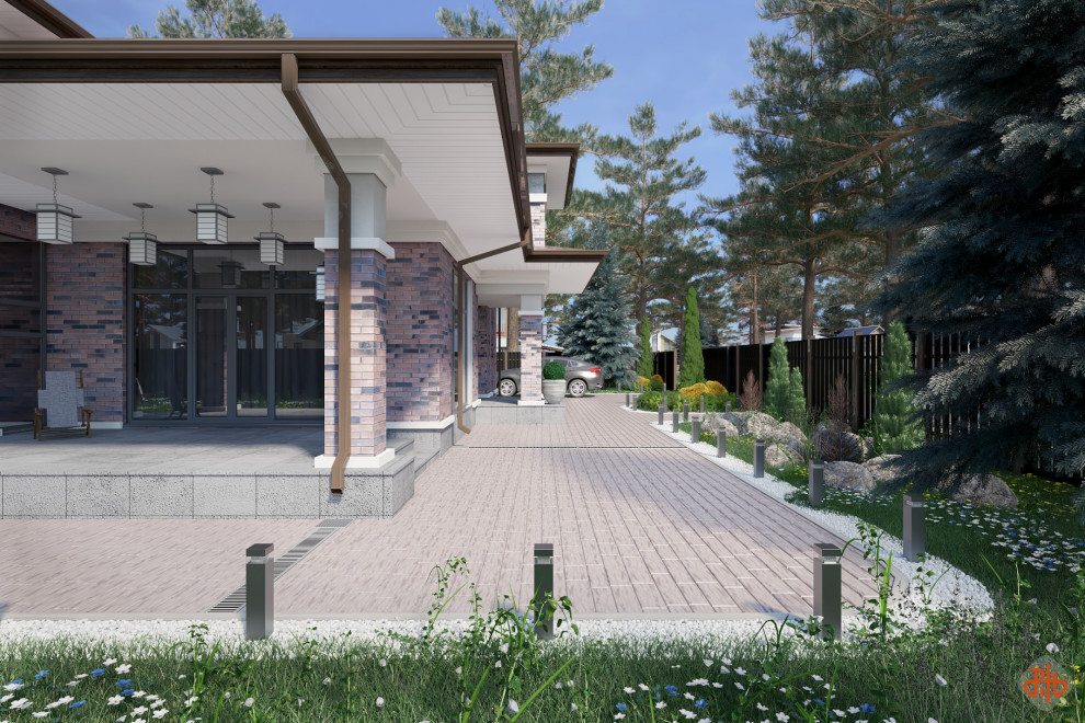 Дом в стиле Райта