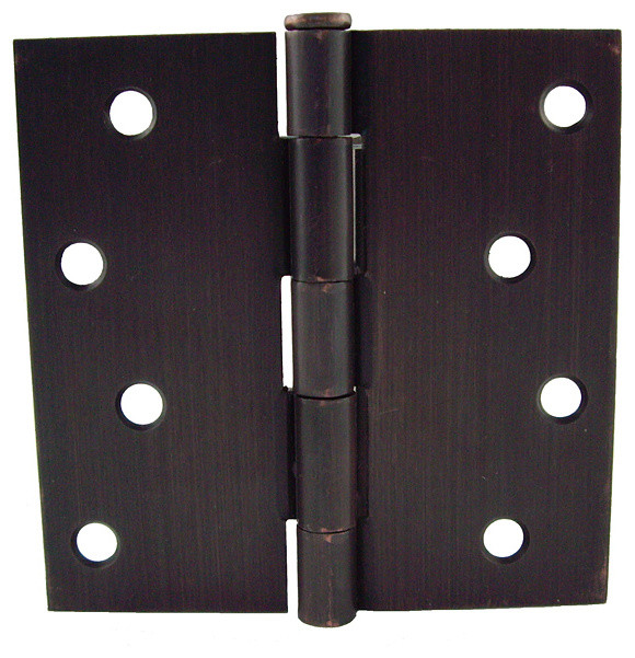 Gliderite 4 Inch Square Corner Oil Rubbed Bronze Door Hinges Pack Gliderite 4 Inch Square Corner Oil Rubbed Bronze Door Hinges Pack Of 12 Contemporary Interior Doors By