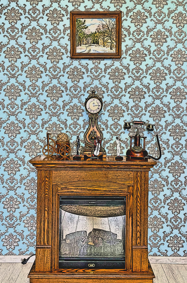 Эскиз музыкальной комнаты