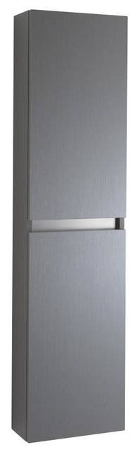 Bali Wall-Mounted Column Cabinet, Grey