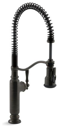 Kohler Tournant Semi Professional Kitchen Sink Faucet Oil Rubbed Bronze Traditional Kitchen Faucets By The Stock Market