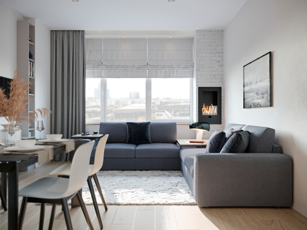 Гостиная-кухня