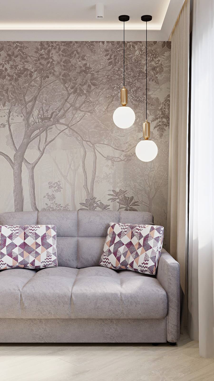 проект "Роскошные ассоциации на 100 м2"