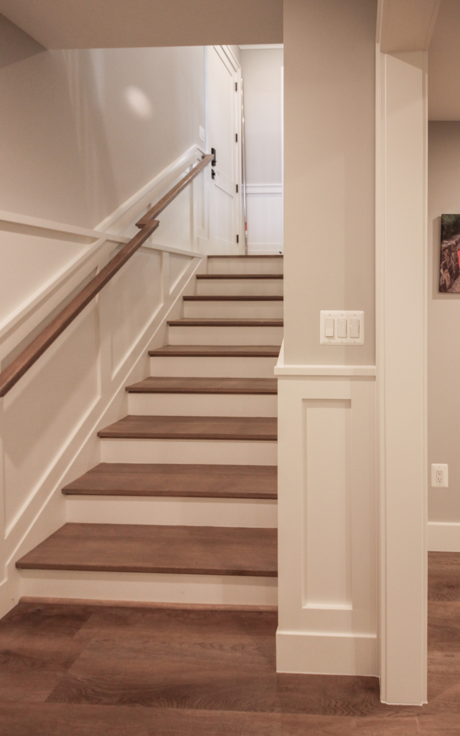 87_Welcoming and Functional Contemporary U-shaped Staircase, Arlington, VA 22207
