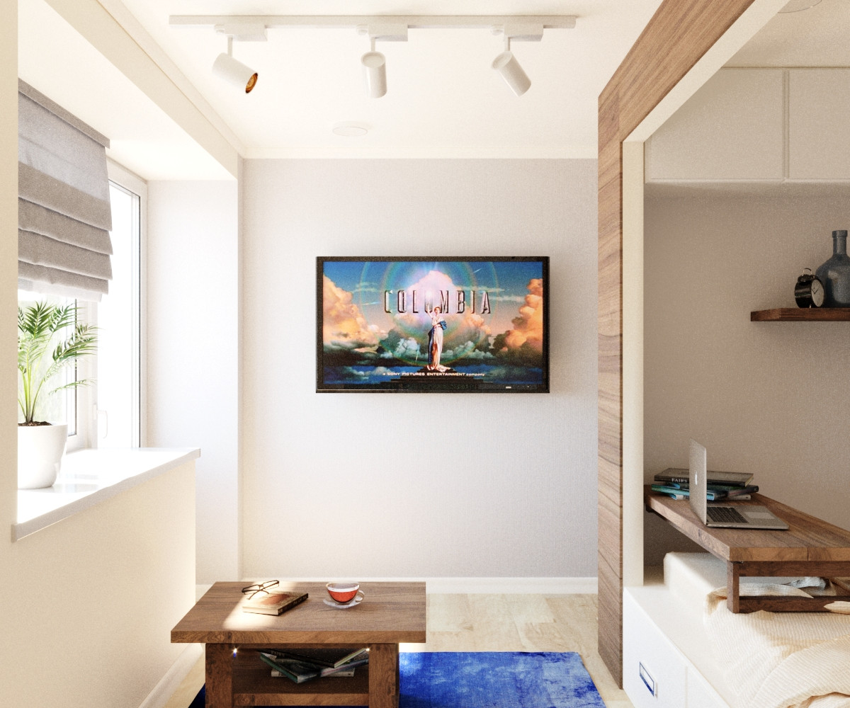 Спальня в кубе