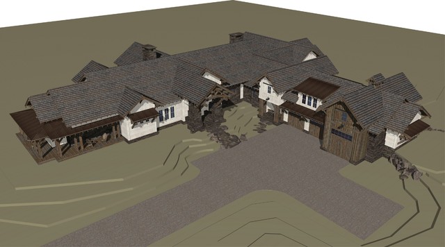 Projects in Process rustic-rendering