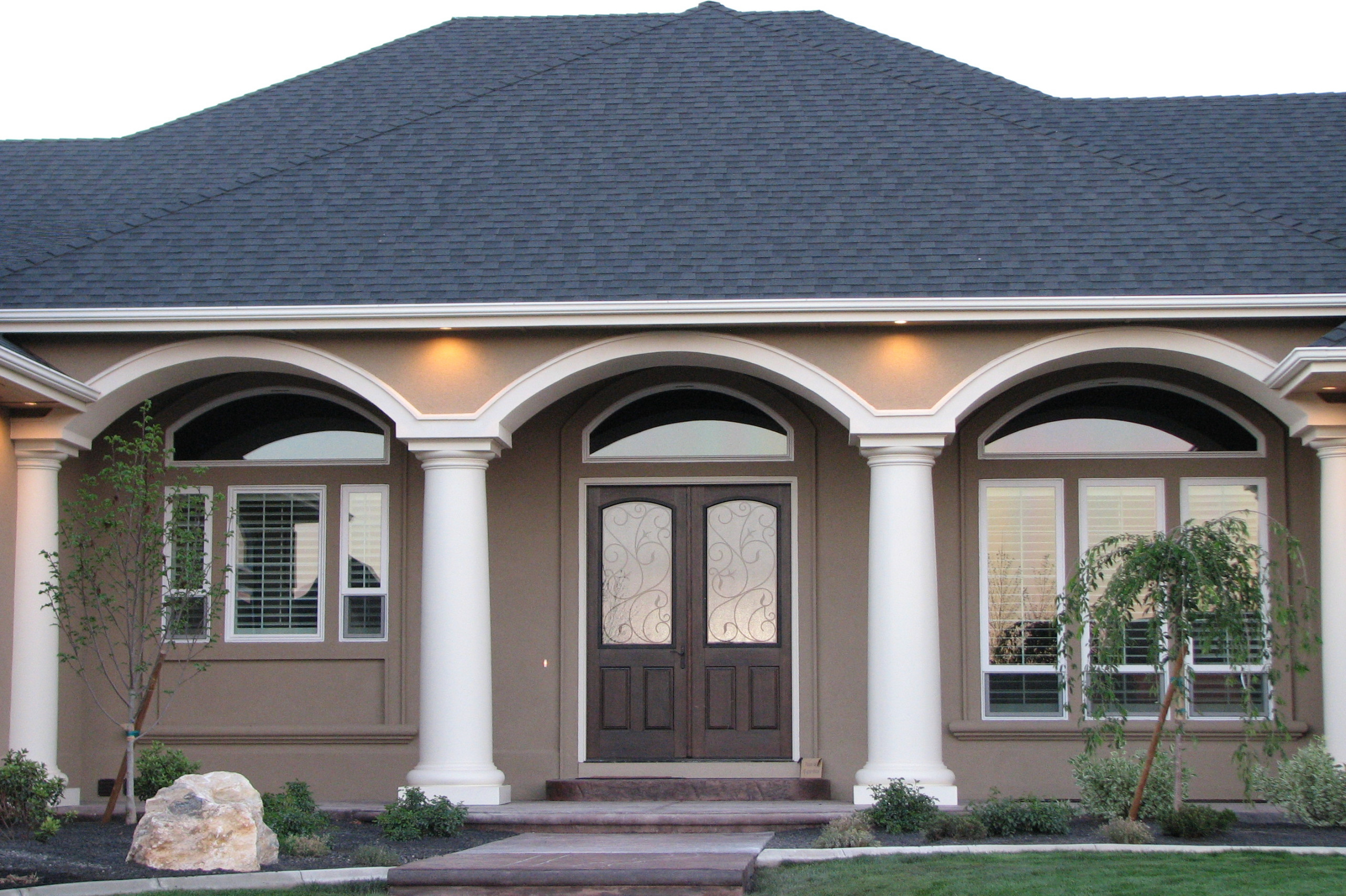 Exterior Lighting Front Home Design