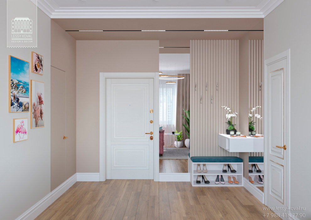 Море и фламинго