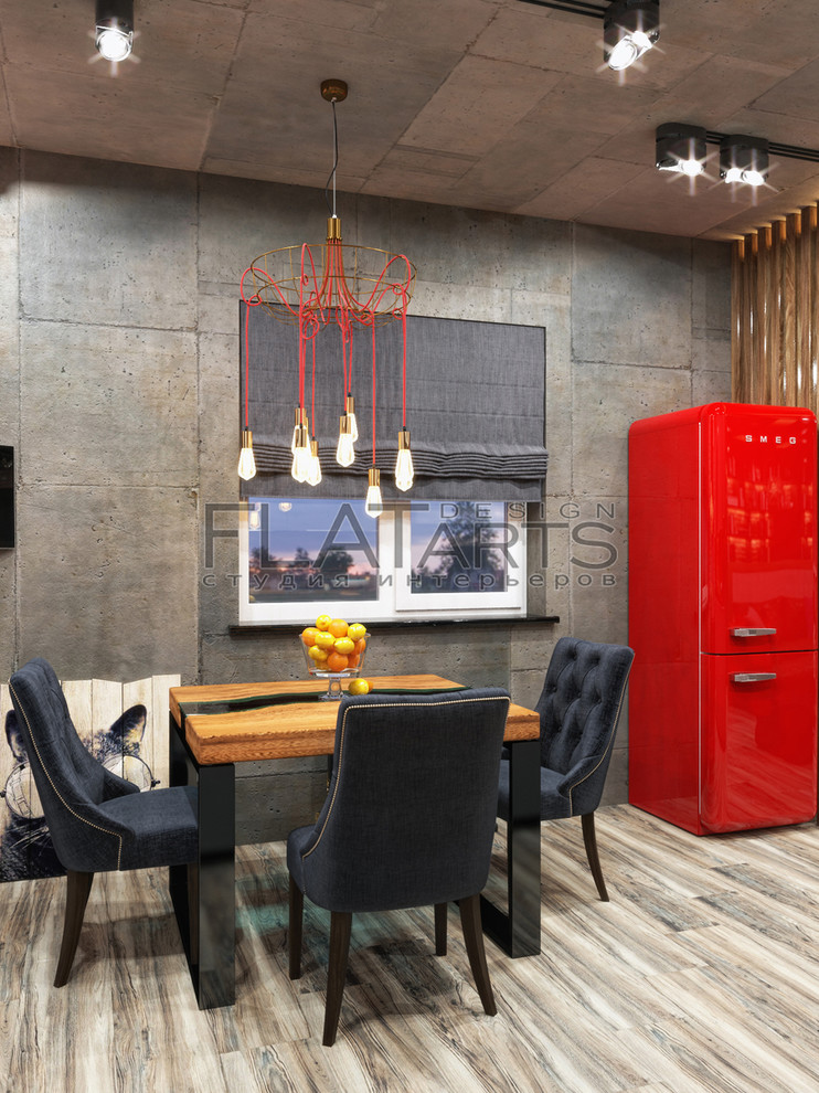 Дизайн таунхауса 140кв.м в стиле лофт