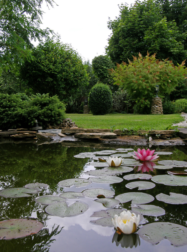 Вода в саду. Наши работы прошлых лет.