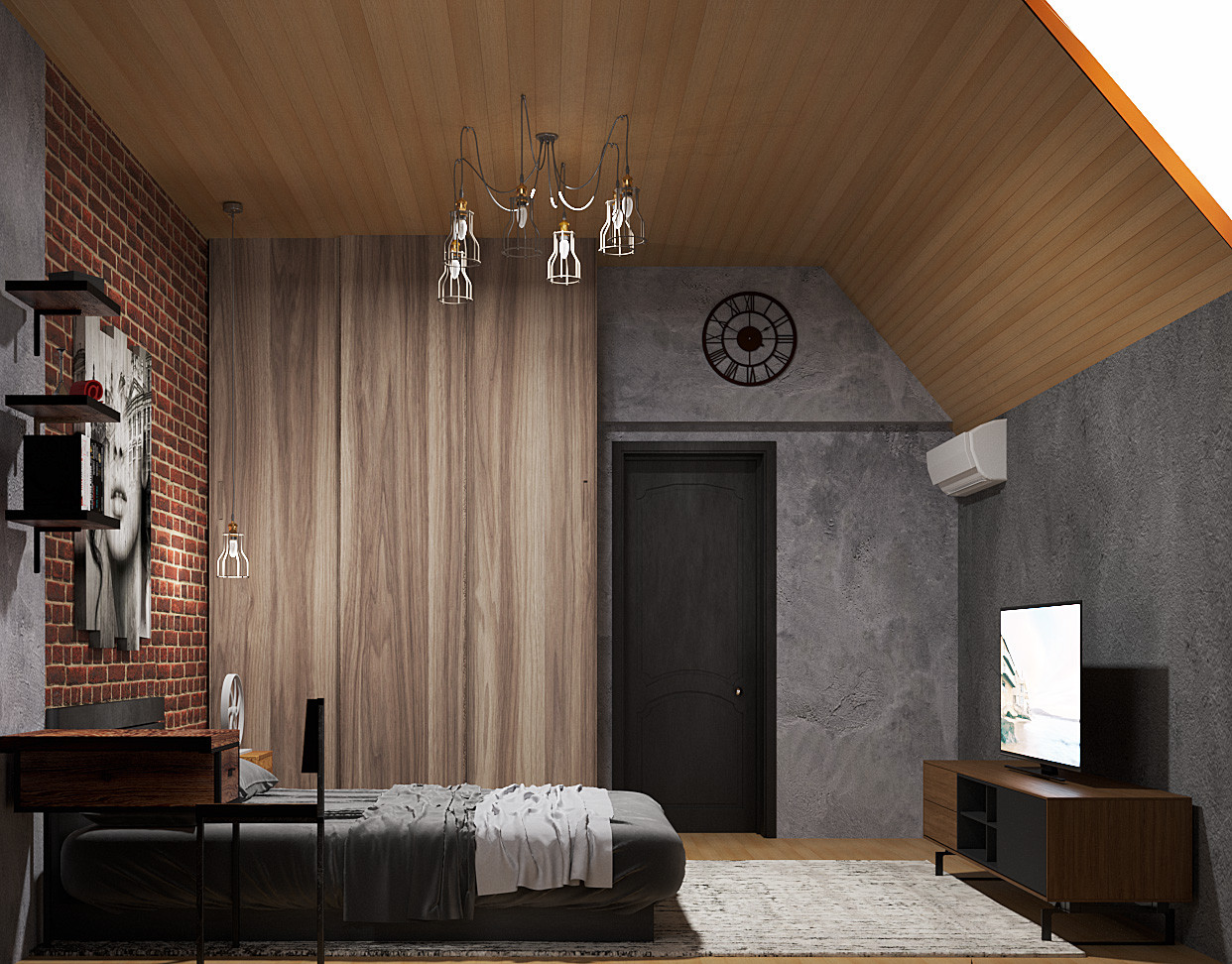 Интерьер в стиле ЛОФТ