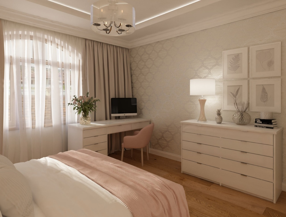 Работа над комнатой для молодой девушки