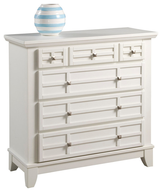 Arts and Crafts Chest, White