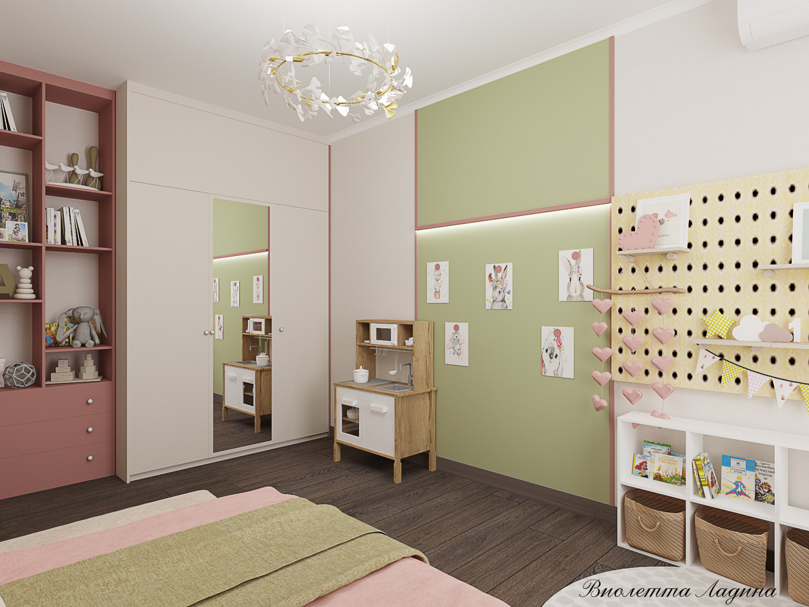 Большая квартира с воспоминаниями о путешествиях.