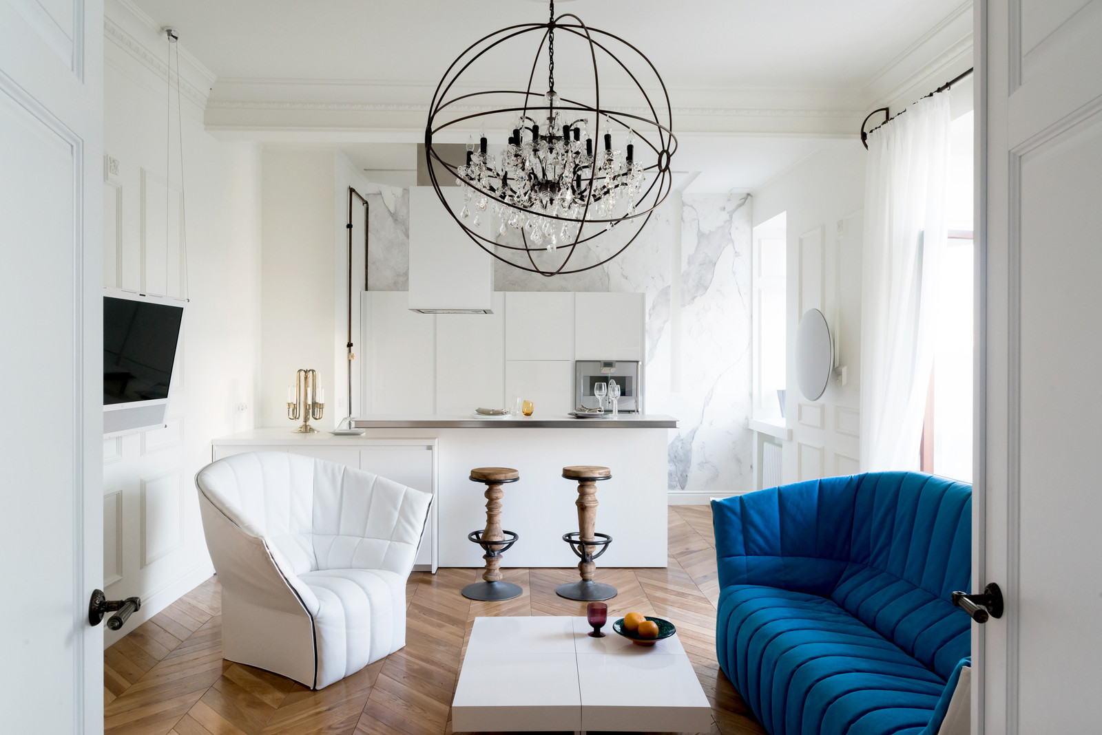 Дизайн квартиры в сталинской высотке