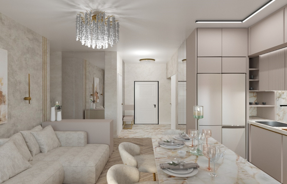 Гостиная в 3-х к.кв.