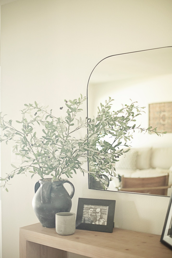 Inspiration for a transitional entryway remodel in Milwaukee