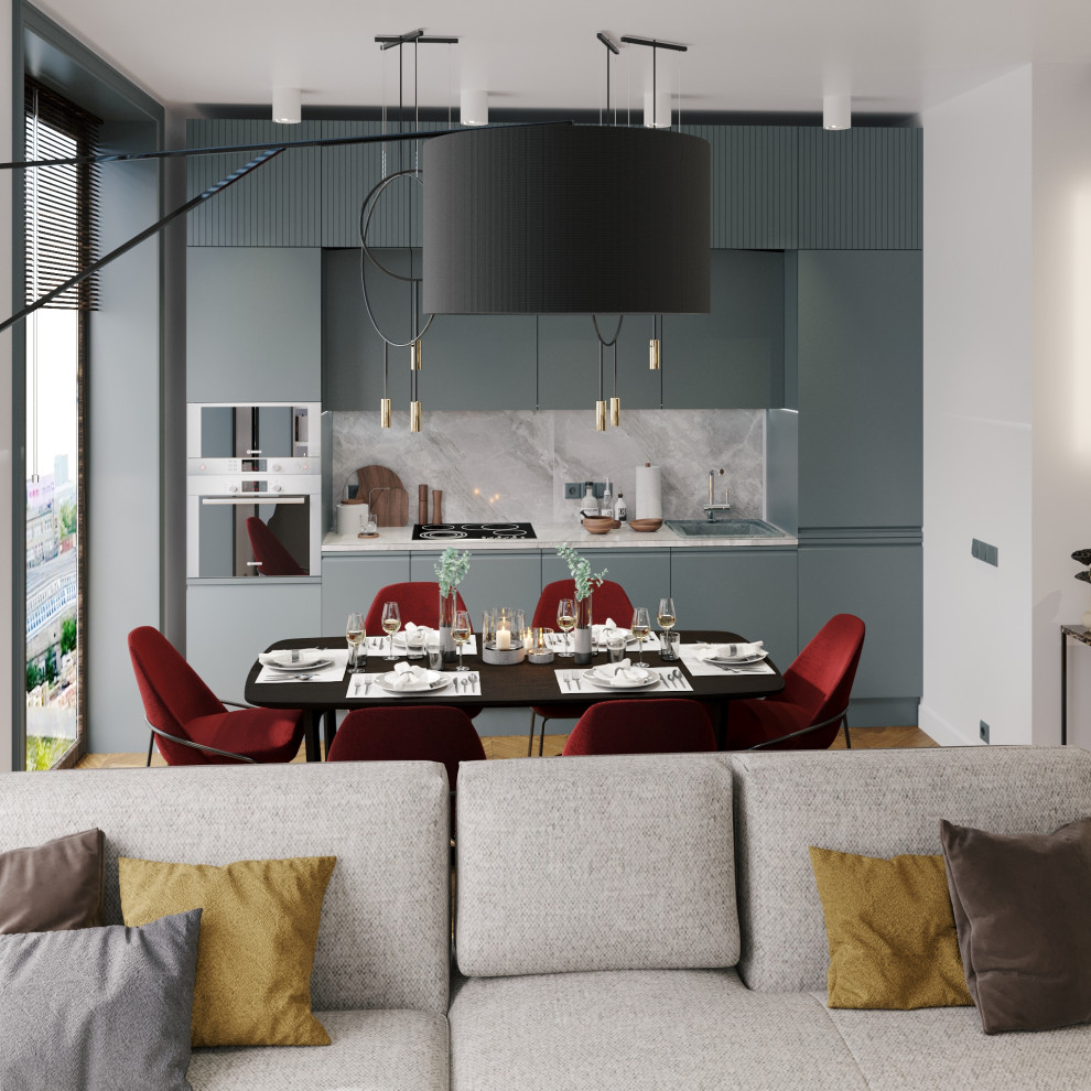 Кухня и столовая