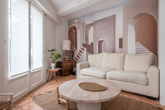 Hameau Boileau Paris 16eme Mediterranean Living Room Paris by