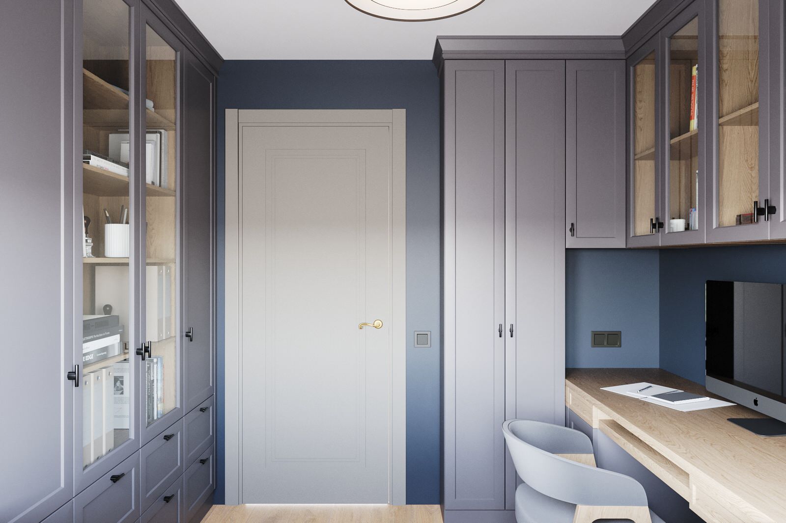 Проект трехкомнатной квартиры