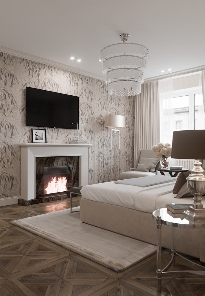 Спальня с ивами