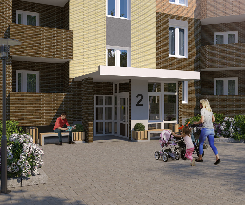 Дизайн интерьера подъездов. г. Самара