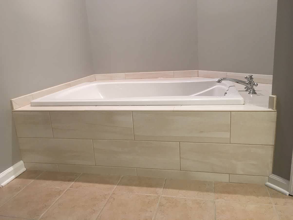 Master Bathtub Transformation