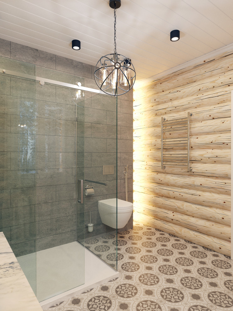 Дизайн-проект срубового дома на берегу реки Вуокса, Ленинградская область.