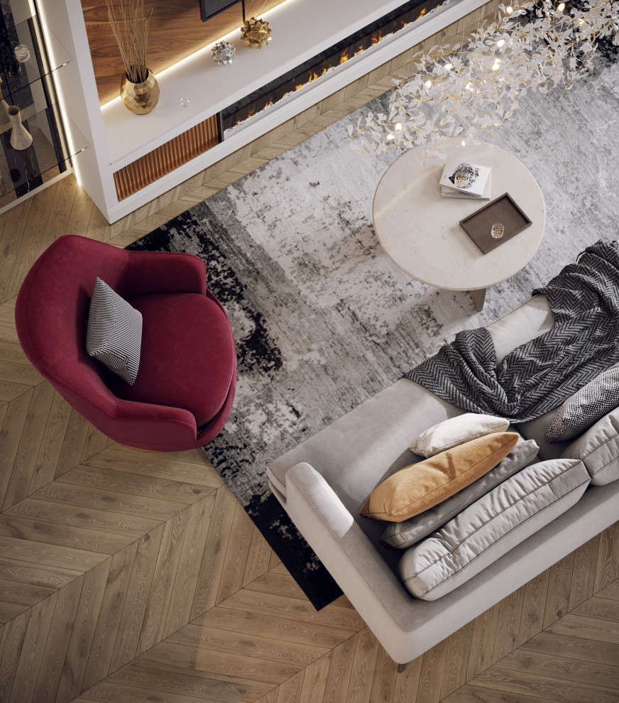 Проект 3х комнатной квартиры в жк "Ты и я" г. Москва