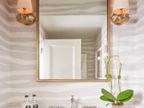 Shabby-chic Style Powder Room by Wolfe Homes