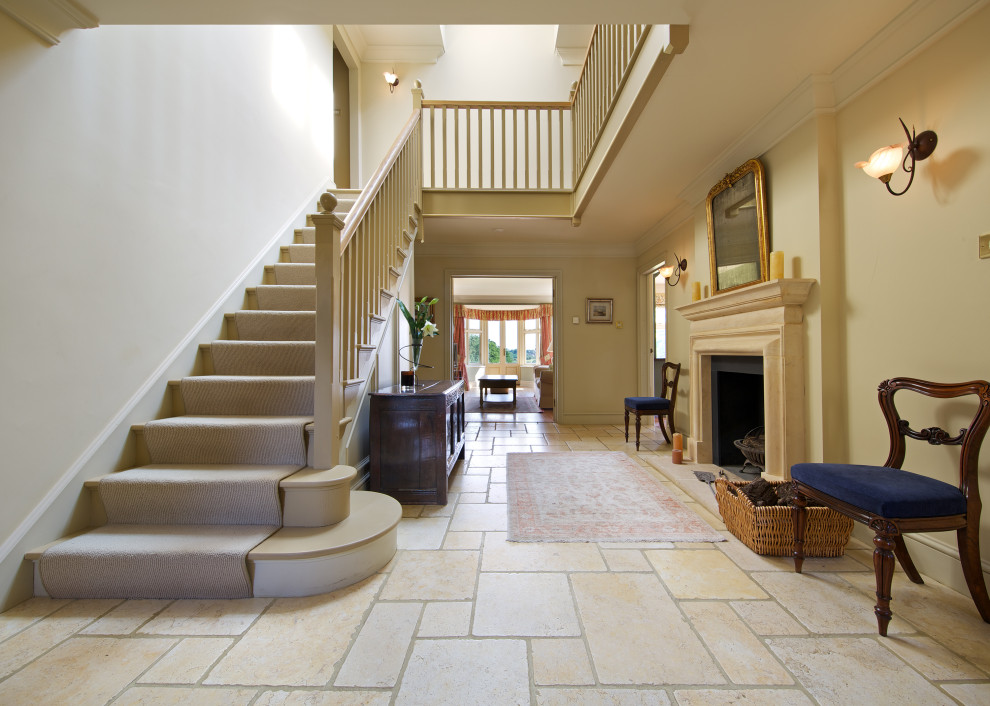 Inspiration for a country staircase in Hertfordshire.