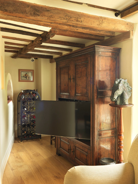 17th Century Thatched Cottage landstil-dagligstue